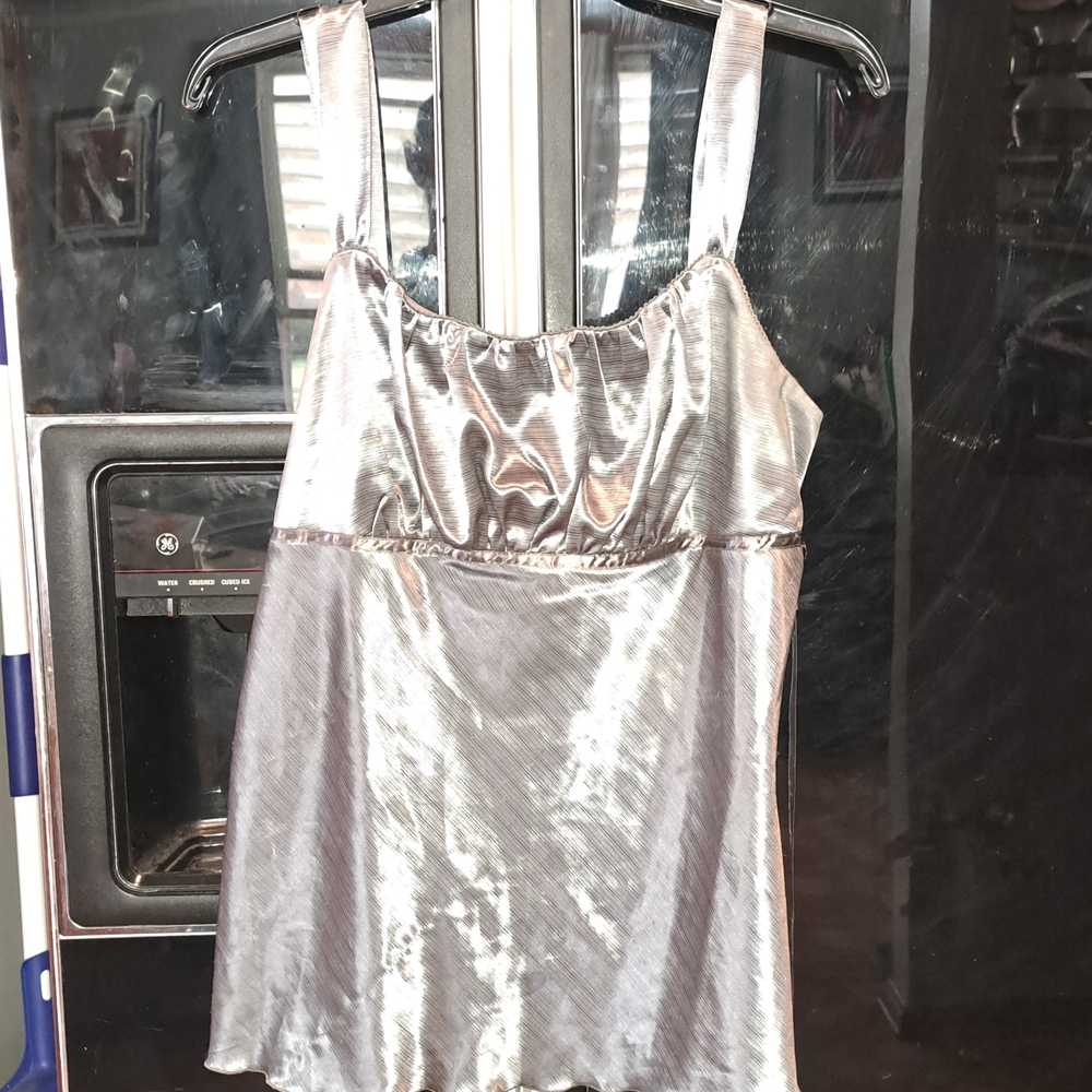 Shimmering Silver Women's Camisole